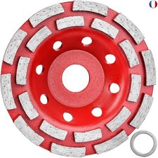 HATANSE Meule Diamantée 125 mm x 22,23 mm Meules Boisseaux Disque Diamanté A