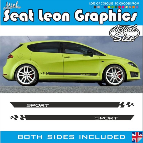 Seat leon side - side, stripes