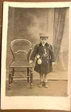 Enfant poilu, en unifome militaires, photographies anciennes, format CP,
