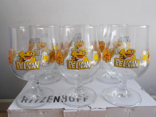Verres bière pélican - verres, 25