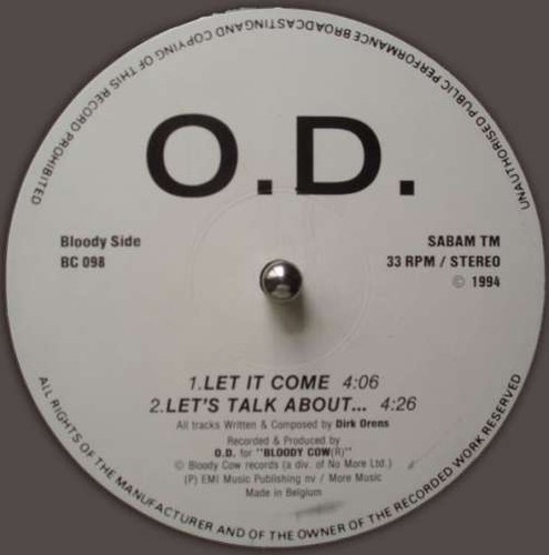 Let it come 12 vinyl - o.d.,