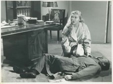 HOWARD VERNON DOMINIQUE WILMS LA MOME VERT DE GRIS 1953 PHOTO ORIGINAL #3