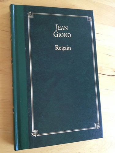 Regain jean giono - regain,