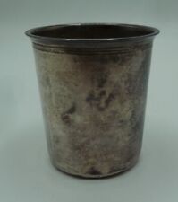 Ancienne timbale en argent