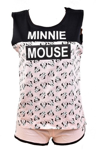 Pyjama femme minnie coton - pyjama,