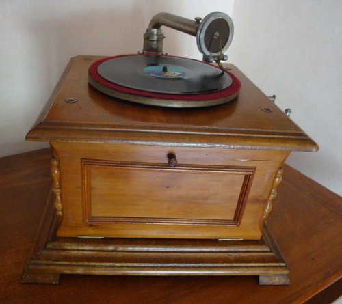 Gramophone pathe ancien epoque - pathe,
