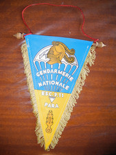 Ancien grand fanion Gendarmerie ESC.9.11 para H: 27 cm - no insigne