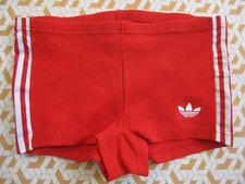 Short Adidas Ventex rouge Vintage Polyamide Running 80'S Enfant - 10 /  12 ans