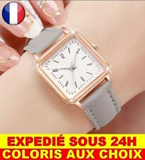✅ Montre Quartz Femme Cadran