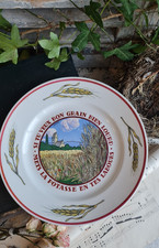ANCIENNE ASSIETTE PUBLICITAIRE