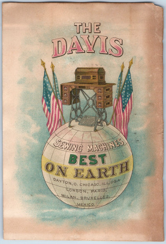 1893 davis sewing - 1893, machine