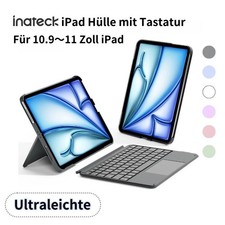 Case Keyboard Ultralight iPad 11 Gen. A16, iPad 10, Air 7/6, Pro 11 10.9
