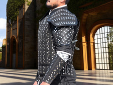 Breastplate en cuir chevalier