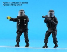 Figurines Binôme BRI Police -