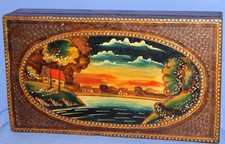 Ancienne boite en bois