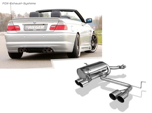 Silencieux sport bmw - silencieux,