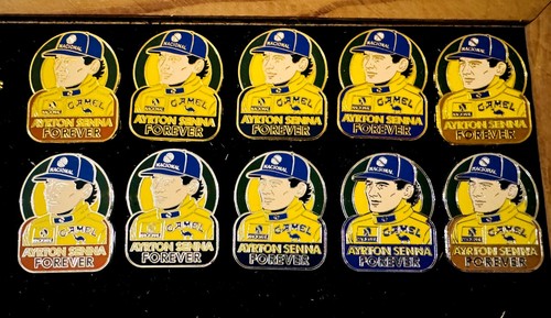 Pin ayrton senna - f1,