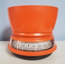 Balance de Cuisine TESTUT Orange Années 70