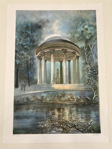 Lithographie numérotée - , et