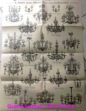 Affiche publicité lustre