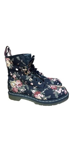 Martens 1460 floral canvas - dr,