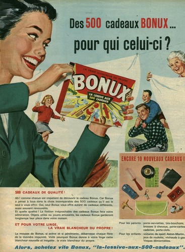 Publicité ancienne lessive