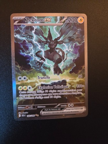 Carte pokémon zekrom - carte,