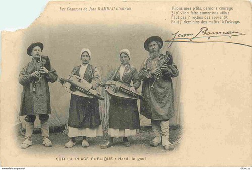 Carte postale ancienne - carte,
