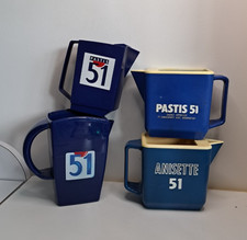 Lot 4 pichets Pastis 51