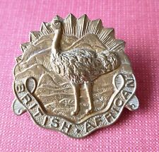 Insigne de chapeau mou de l'escadron britannique africain King's Colonials