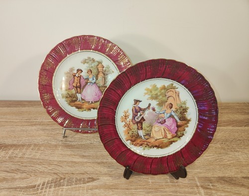 Paire assiettes plates - paire,
