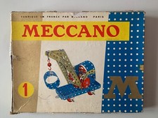 ANCIEN MECCANO BOITE N°1