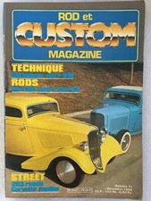 Rod et Custom Magazine n°11 décembre 1982.