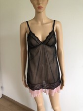 nuisette noire et rose Etam