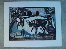 tableau huile sur papier