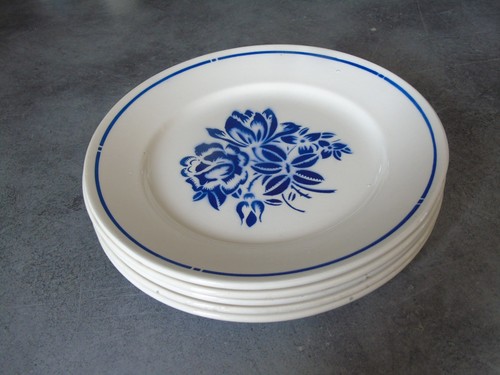 Lot assiettes anciennes - assiettes,