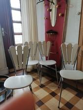Lot 4 Chaises Cuisine  Petales