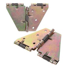  2 Pcs Table Manger Pliante Pied Rabattable Hinges De Porte L'armoire