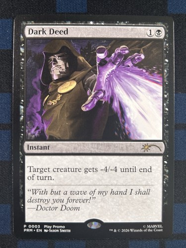 Dark deed 0003 mtg - dark, prm