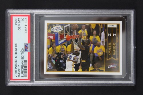Lebron james psa sticker - james,