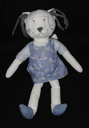 Peluche doudou chat blanc - 🐹,