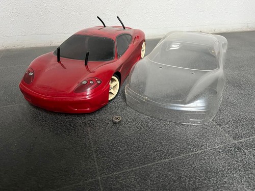 Junk tamiya ta04 rc car - 1/10,