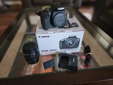 Canon EOS 2000D 24,1 Mpix Appareil Photo Reflex Numérique Kit avec EF-S 18-55mm