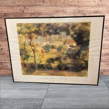 ANCIEN CADRE REPRODUCTION PIERRE AUGUSTE RENOIR LE SACRE CŒUR 1896 PAS TOILE