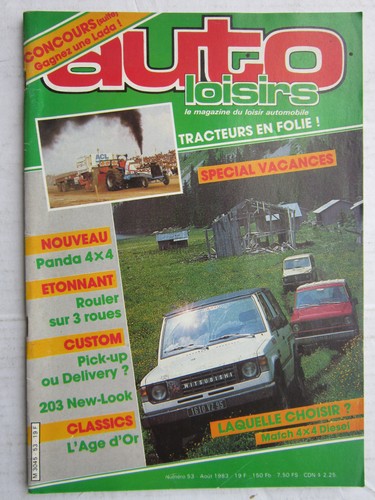 Auto loisirs panda 4x4 - n°,