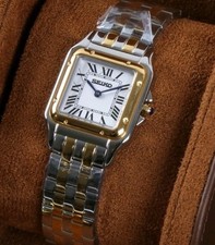 seiko mod quartz deux tons panthere
