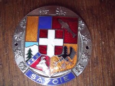 plaque de calandre émaillée