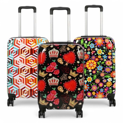 Valise rigide imprimée x - rigide, 55