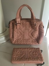Sac à Mains Femme + Portefeuille KOOKAI - Rose Pale