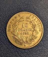 10 Francs Napoléon III Or